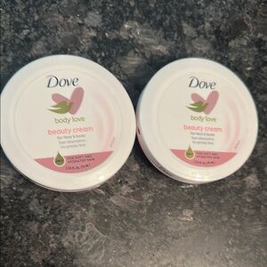 DOVE 2 pack Dove Body Love Beauty Cream - Pink
